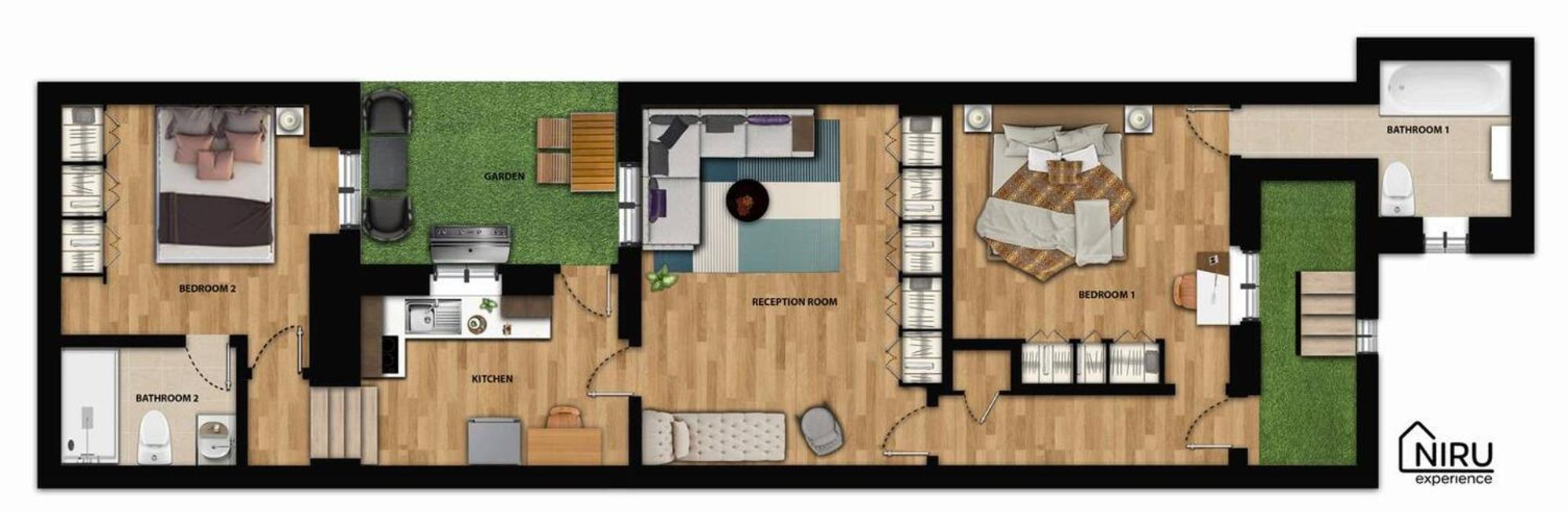 Niru Experience Hidden Gem In Chelsea 2Bd 2Ba Apartment London Exterior photo